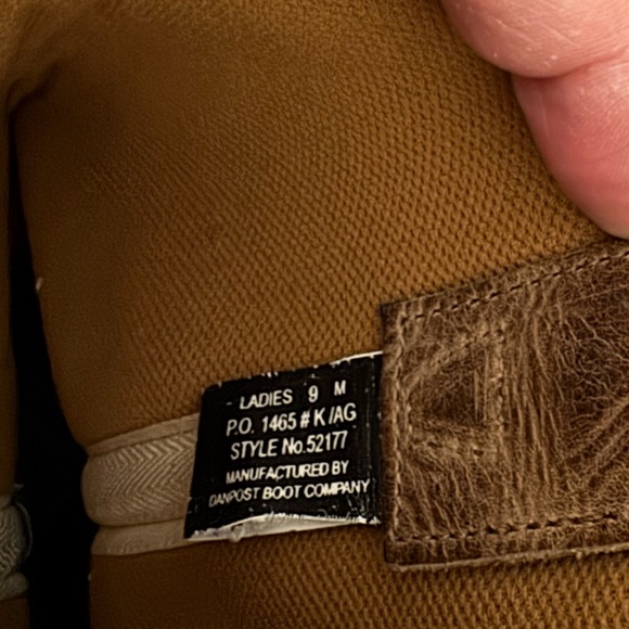 Women’s DanPost Cowboy Boots size 9 - Picture 4 of 5